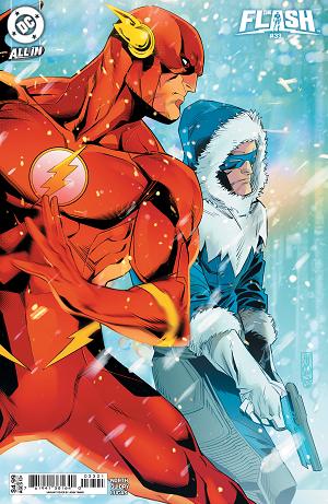Flash #33 CVR B CVR B JOHN TIMMS CARD STOCK cover