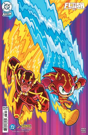 Flash #33 CVR D CVR D DAN HIPP DC X SONIC CARD STOCK cover