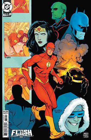 Flash #32 CVR D CVR D GAVIN GUIDRY THINGS TO COME CARD STOCK cover