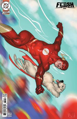 Flash #32 CVR E CVR E BEN CALDWELL APRIL DROOLS CARD STOCK cover