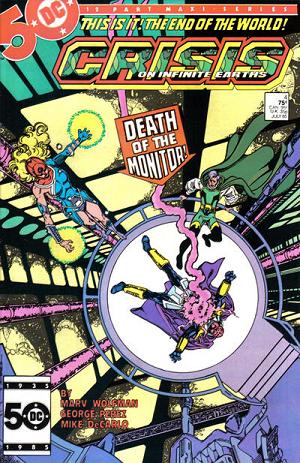 Crisis On Infinite Earths #4 cover