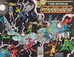 Crisis On Infinite Earths #1 Canadian Variant cover