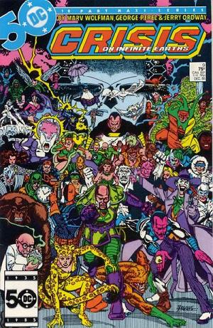 Crisis On Infinite Earths #9 cover