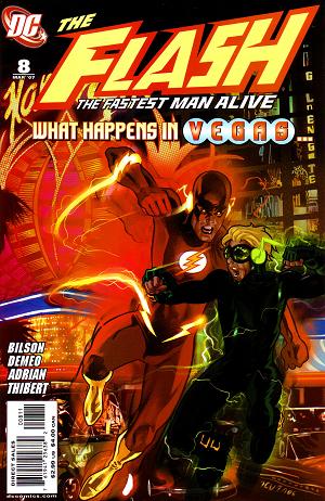 Flash: The Fastest Man Alive #8 cover