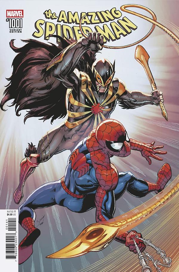 Amazing Spider-Man #1001 variant cover by Mark Bagley
