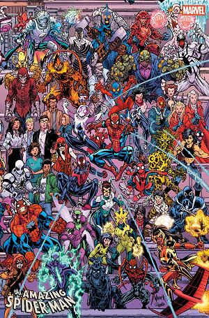 Amazing Spider-Man #1003 TODD NAUCK 4-PART CONNECTING LEGACY VARIANT cover