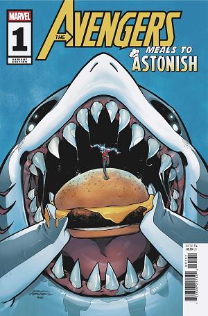 Meals To Astonish: Avengers #1 TBD ARTIST VARIANT cover