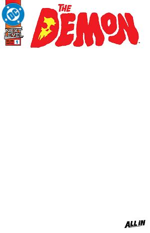 Demon #1 CVR F CVR F BLANK CARD STOCK cover