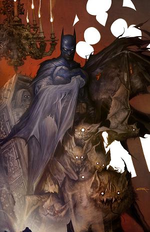 Batman #14 CVR I CVR I DAN QUINTANA HALLOWEEN GLOW-IN-THE-DARK CARD STOCK cover