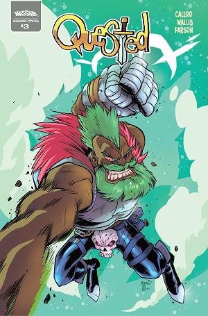 Quested #3 CVR B (OF 3) CVR B MICHAEL CALERO HOMAGE cover