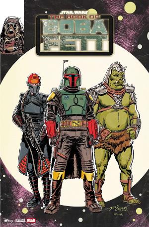 Star Wars: The Book Of Boba Fett #1 JERRY ORDWAY VARIANT [1:25] cover