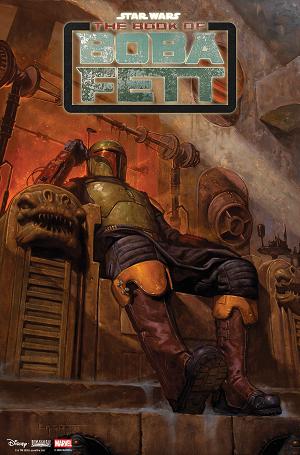Star Wars: The Book Of Boba Fett #1 E.M. GIST VARIANT cover