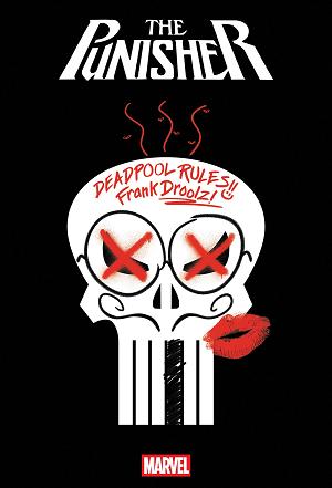 Punisher #8 CROSSOVER LOGO VARIANT [BG] cover