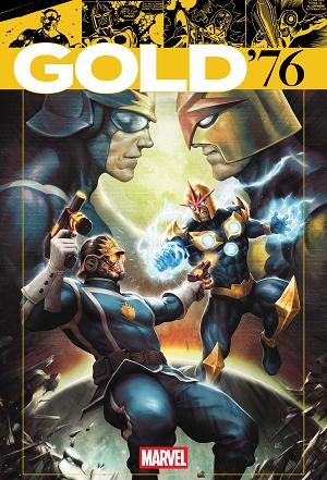 Marvel Gold '76 #1 KENDRICK LIM VARIANT cover