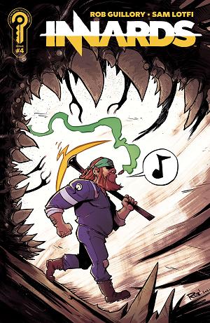 Innards Cover A Sam Lotfi #4 Cover B Rob Guillory cover