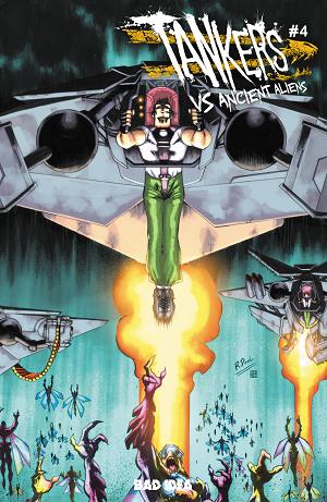Tankers Vs Ancient Aliens #4 CVR A RAPHAEL POOL cover