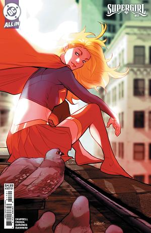 Supergirl #17 CVR B CVR B KARL KERSCHL CARD STOCK cover