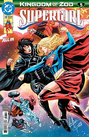 Supergirl #17 CVR A LUCAS MEYER CONNECTING (KINGDOM OF ZOD) cover