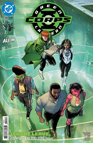 Green Lantern Corps #20 CVR A FERNANDO PASARIN & OCLAIR ALBERT cover