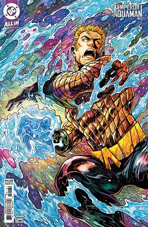 Emperor Aquaman #21 CVR C CVR C VINCENZO RICCARDI CARD STOCK cover