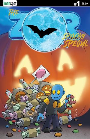Zor Spooky Special #1 CVR A MICHAEL ADAMS cover