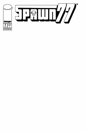 Spawn 77 #1 CVR E (OF 3) CVR E BLANK SKETCH cover