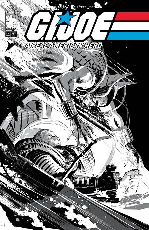 G.I. Joe: A Real American Hero #332 CVR B CVR B LEE WEEKS B&W cover
