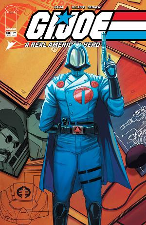 G.I. Joe: A Real American Hero #332 CVR C CVR C NIMIT MALAVIA SECRET DOSSIER cover