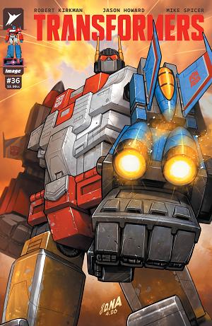 Transformers #36 CVR A DAVID NAKAYAMA cover