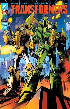 Transformers #36 CVR C CVR C JASON HOWARD & ANNALISA LEONI CONNECTING COVER cover