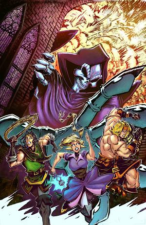 Vampire Survivors #1 CVR D (OF 4) CVR D JIMMY KUCAJ VIRGIN CARDSTOCK cover