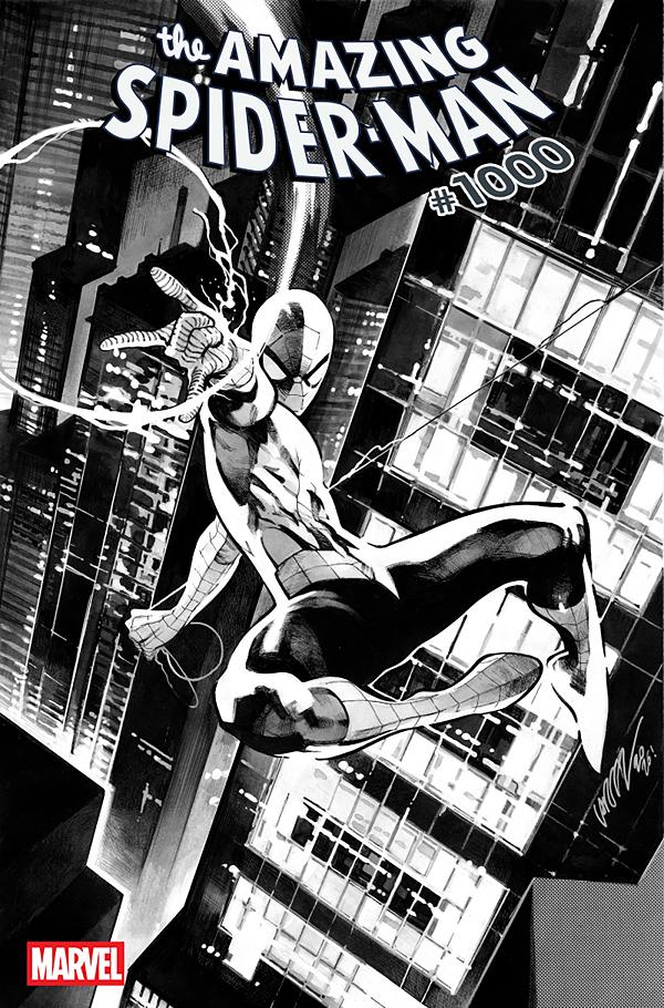 Amazing Spider-Man #1000 variant cover by Pepe Larraz