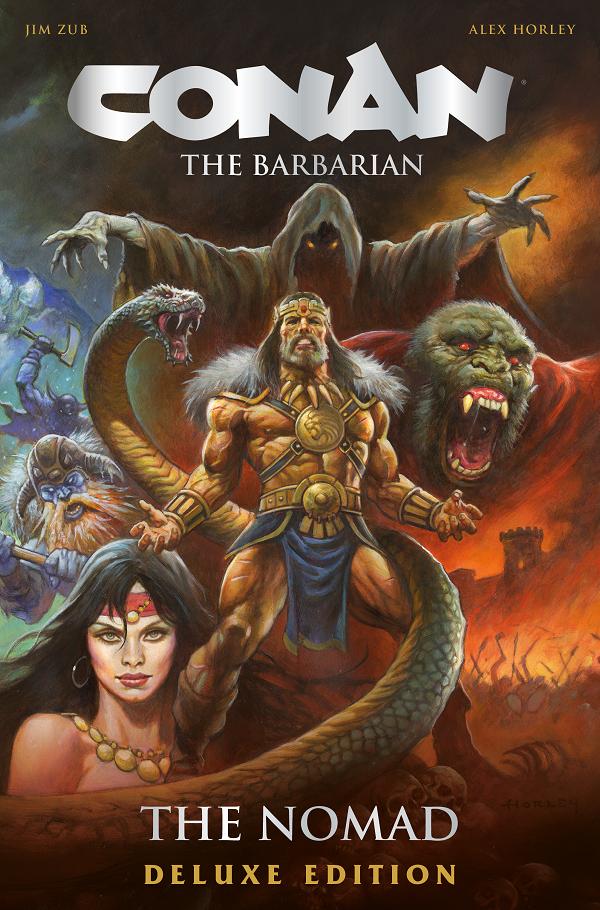Conan The Barbarian The Nomad Deluxe Collectors Edition HC Regular Edition Alex Horley (Mr) cover by Alex Horley