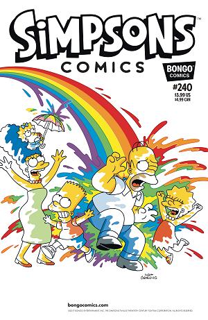Simpsons Comics #240 cover