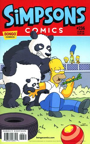 Simpsons Comics #236 cover