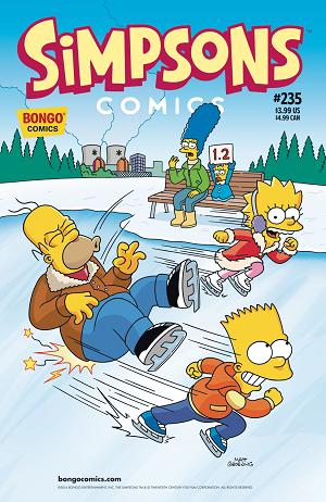 Simpsons Comics #235 cover