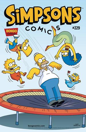 Simpsons Comics #229 cover