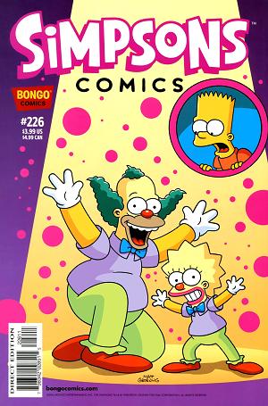 Simpsons Comics #226 cover