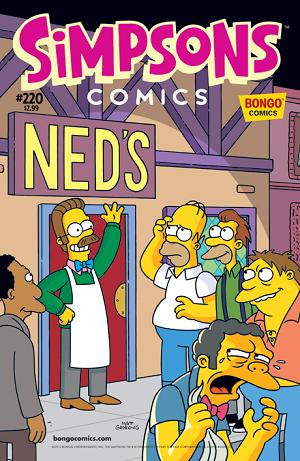 Simpsons Comics #220 cover