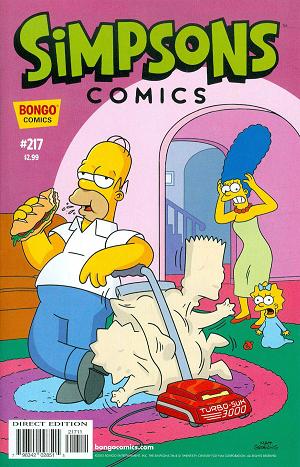 Simpsons Comics #217 cover