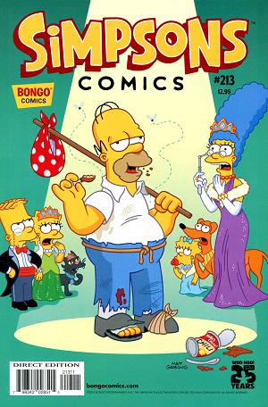 Simpsons Comics #213 cover