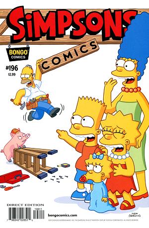 Simpsons Comics #196 null cover