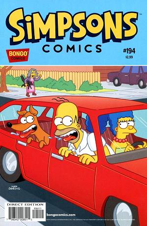 Simpsons Comics #194 null cover