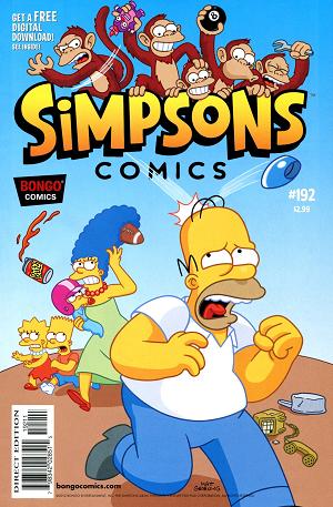 Simpsons Comics #192 cover