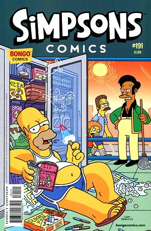 Simpsons Comics #191 null cover
