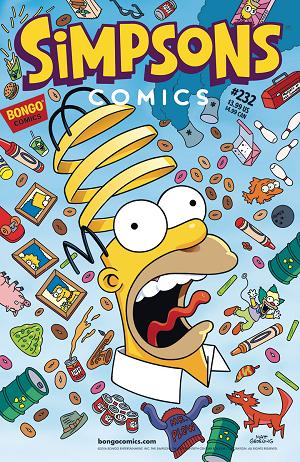 Simpsons Comics #233 cover