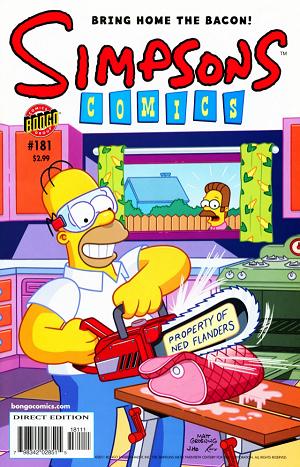 Simpsons Comics #181 cover