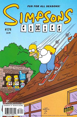 Simpsons Comics #174 cover