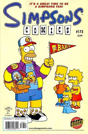 Simpsons Comics #173 cover