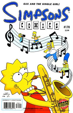 Simpsons Comics #170 cover